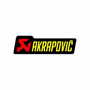 アクラポヴィッチ(AKRAPOVIC) 耐熱サイレンサーステッカー 180x53mm アルミ P-HST1AL