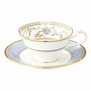 Noritake ノリタケ カップ ＆ ソーサー ( コーヒー ティー 兼用) 220cc ヨシノ グレー ボーンチャイナ Y59587/9983-6