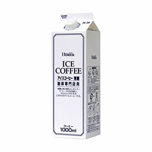 UCC UCC ホーマー 無糖アイスコーヒー 紙パック 1000ml×12本