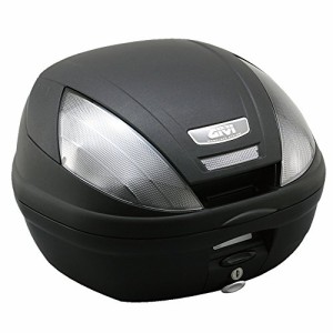 GIVI(ジビ) バイク用 リアボックス モノロック 37L E370NTD 未塗装ブラック スモークレンズ 74944