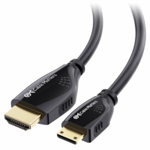 Cable Matters Mini HDMI ケーブル 15ft / 4.6m Mini HDMI HDMI変換ケーブル 4K解像度 ハイスピードHDMI ケーブル Mini HDMI Cタイプ HDM