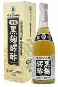 ヘリオス酒造 黒麹醪酢 無糖 720ml ×6個セット