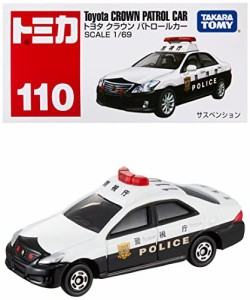 タカラトミー『 トミカ ?110 トヨタ クラウン パトロールカー (箱) 』 ミニカー 車 おもちゃ 3歳以上 箱入り 玩具安全基準合格 STマーク