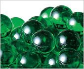 松野ホビー ビー玉 ガラス玉 日本製 25mm グリーン 1袋(50粒入) K9038