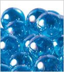 松野ホビー ビー玉 ガラス玉 日本製 25mm オーロラ ブルー 1袋(50粒入) O1295