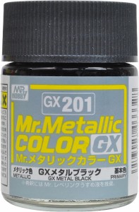 Mr.メタリックカラー GX201 GXメタルブラック