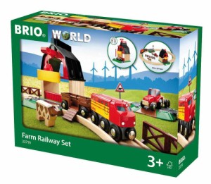 BRIO (ブリオ) WORLD ファームレールセット [ 木製レール おもちゃ ] 33719