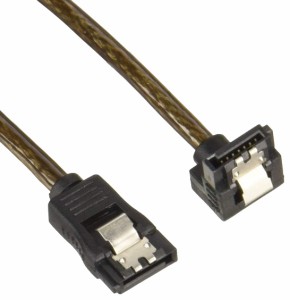 変換名人 SATA3(6Gbps対応)ケーブル I - L ロック付 50cm SATA6-ILCA50
