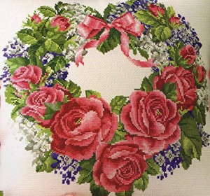 クロスステッチ刺繍キットＨｅａｒｔ　ｒｏｓｅ-80903