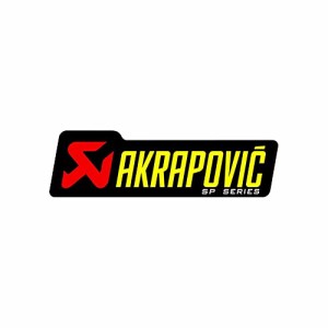 AKRAPOVIC(アクラポヴィッチ) 耐熱サイレンサーステッカー 90x26.5mm ポリ P-HST3PO