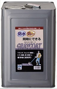 丸長商事 パワーテック 紛体防水＆防さび保護コート材 グレーコート 水性 18kg