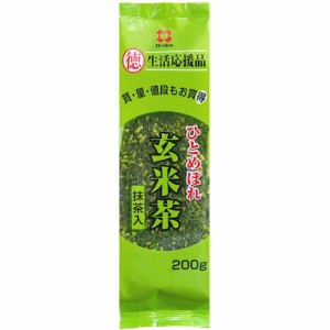 井ヶ田製茶 生活応援品 ひとめぼれ抹茶入玄米茶 200g×5個