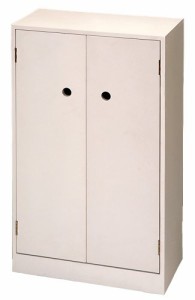 オスマック キャビネット ホワイト (約)幅32×奥行16×高さ54cm