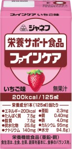 ジャネフ ファインケア栄養サポート飲料 いちご風味 125ml×12個