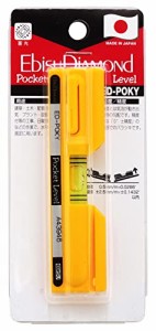 エビス(EBISU) 水平器 ポケットレベル ED-POKY 水糸用 イエロー