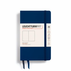 LEUCHTTURM1917/ロイヒトトゥルム Notebooks Pocket (A6) ネイビー