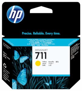 日本HP HP711インクカートリッジイエロー29ml CZ132A