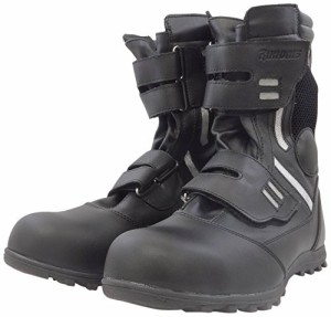 リキオウ 安全靴 HG300-BK ブラック 25.0 cm