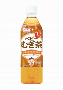 和光堂 ベビーのじかん むぎ茶 1ヶ月頃から 500ml×24本 ベビー飲料