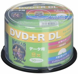 HI-DISC データ用DVD+R HDD+R85HP50 (DL/8倍速/50枚 )