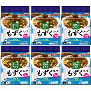 マルちゃん 沖縄産もずくスープ5P×6袋