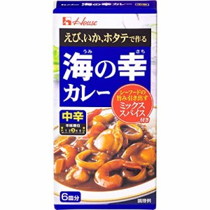 ハウス 海の幸カレー 中辛 120g×5個