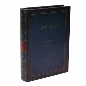 アンティーク風 シークレットボックス Sサイズ Voyages 洋書型 小物入れ アクセサリ ー 収納 金庫 ケース