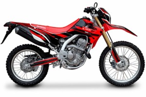 エムディーエフ(MDF) グラフィックキット フォークガードセット ファイアロードモデル レッド CRF250L(12-) MCRF-B-RD-FG