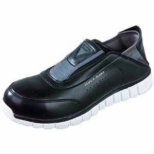 Xebec 安全靴 85128 スリッポン セーフティシューズ メンズ ブラック 28.0