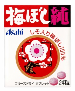 アサヒグループ食品 梅ぼし純 24粒×10個