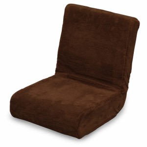 アイリスオーヤマ 座椅子 ＆ 枕 2way ふわふわ フロアチェア コンパクト 折りたたみ 収納 ’: ’スチール・金属 ブラウン ZC-9