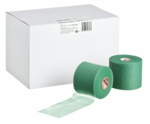 Mueller(ミューラー) Mラップ カラー ビッググリーン Mwrap Colored Big Green 70mm 12個入り アンダーラップ スモールパック 23705 グ