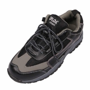 [送料無料][コーコス信岡] 安全作業靴 先芯入り 軽作業用 ジプロア メンズ ブラック 25.0 