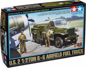 タミヤ 1/48 ミリタリーミニチュアシリーズ No.79 アメリカ陸軍 1/2トン 6×6 フューエルトラック プラモデル 32579