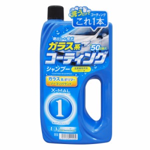 プロスタッフ 洗車用品 カーシャンプー エックスマールワン コーティングシャンプー 700ml ガラス系コーティング スポンジ付き S115