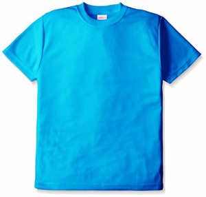 (ユナイテッドアスレ)UnitedAthle 4.7オンス ドライ シルキータッチ Tシャツ 508802 キッズ 538 ターコイズブルー 130