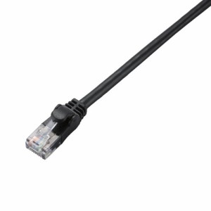 エレコム LANケーブル CAT6 1m 爪折れ防止コネクタ cat6準拠 スタンダード ブラック LD-GPN/BK1