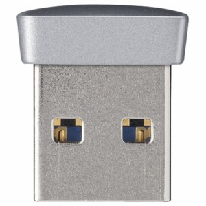 BUFFALO USB3.0対応 マイクロUSBメモリー 32GB シルバー RUF3-PS32G-