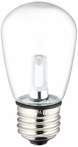 エルパ (ELPA) LED電球サイン形 LED電球 照明 E26 電球色相当 防水設計:IP65 LDS1CL-G-GWP906