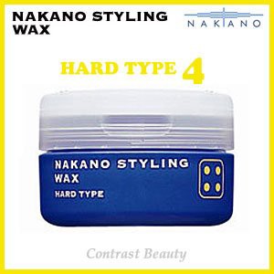 【X2個セット】 ナカノ スタイリング ワックス 4 ハードタイプ 90g ≪ナカノスタイリングワックス2002≫ 【スタイリング STYLING NAKANO 