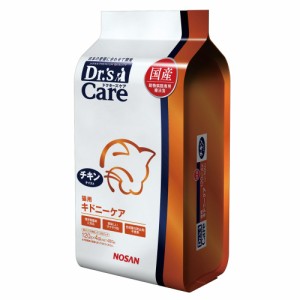 ドクターズケア (Dr’s CARE) 療法食 キドニーケアチキンテイスト 猫用 480g (120g×4袋)