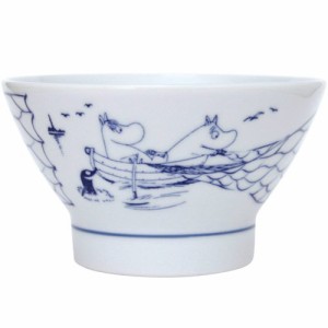 MOOMIN×amabro SOMETSUKE -CHAWAN-  Fishing  波佐見焼 茶碗