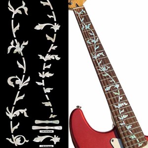 Jockomo ツリー・オブ・ライフ ホワイトパール ギターに貼る インレイステッカー