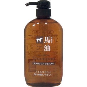 熊野油脂馬油 シャンプー 600ml ×2本セット