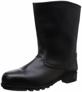 ノサックス 安全靴 ゴム底 半長靴 JIS規格 SC208 メンズ 黒 26.5cm(26.5cm)