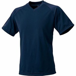 エスエスケイ VネックTシャツ BT2260 (70)ネイビー M