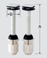 LIXIL(リクシル) INAX シャワートイレ用取付ボルトキット(2本入り) H20-122