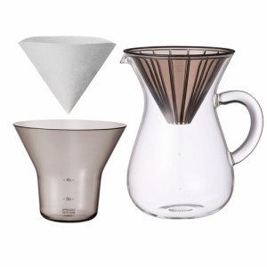 KINTO (キントー) SCS コーヒーカラフェセット 4cups プラスチック 電子レンジ・食洗機対応 27644