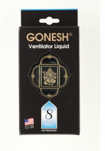 GONESH(ガーネッシュ) 車用芳香剤 ヴェンティレーターリキッド No.8(フルーツ系の香り) 3ml 70mm×30mm×148mm 1 個