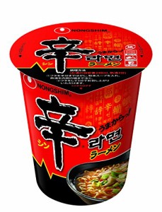 農心ジャパン 辛ラーメンカップ 68g×12個